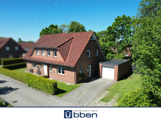 Doppelhaushälfte zum Kauf 259.000 € 4 Zimmer 105 m² 380 m² Grundstück Moordorf Südbrookmerland 26624