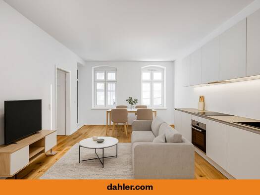 Wohnung zur Miete 1.112 € 2 Zimmer 44,5 m² 2. Geschoss frei ab sofort Wilhelmsruh Berlin / Wilhelmsruh 13158