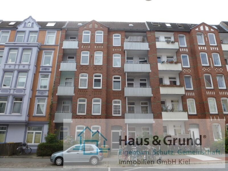 Wohnung zur Miete 545 € 2 Zimmer 46,8 m²<br/>Wohnfläche 3.<br/>Geschoss 01.11.2024<br/>Verfügbarkeit Olshausenstraße 7 Ravensberg Bezirk 1 Kiel 24118