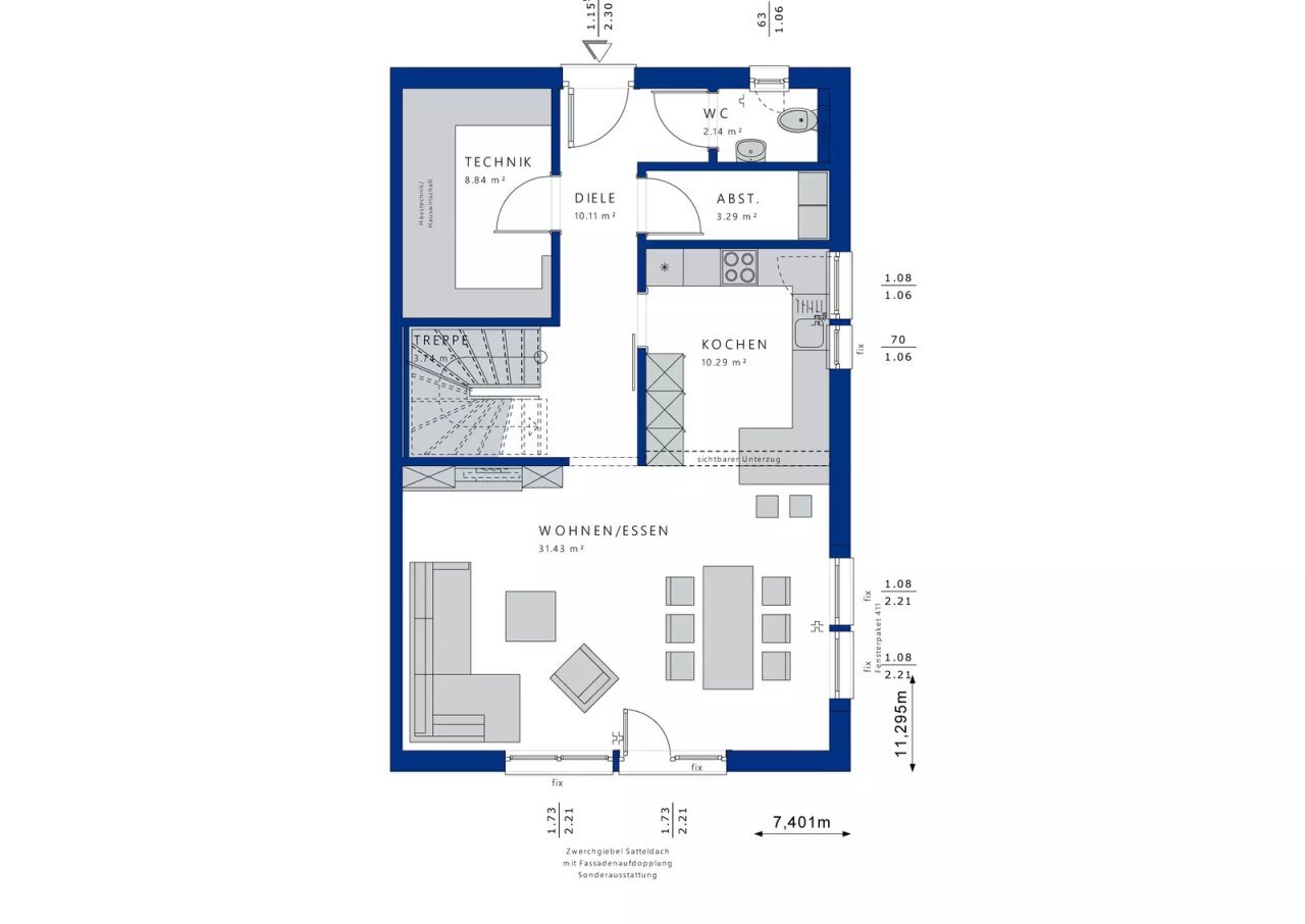 Doppelhaushälfte zum Kauf 712.270 € 7 Zimmer 200 m²<br/>Wohnfläche 380 m²<br/>Grundstück Henstedt-Ulzburg 24558