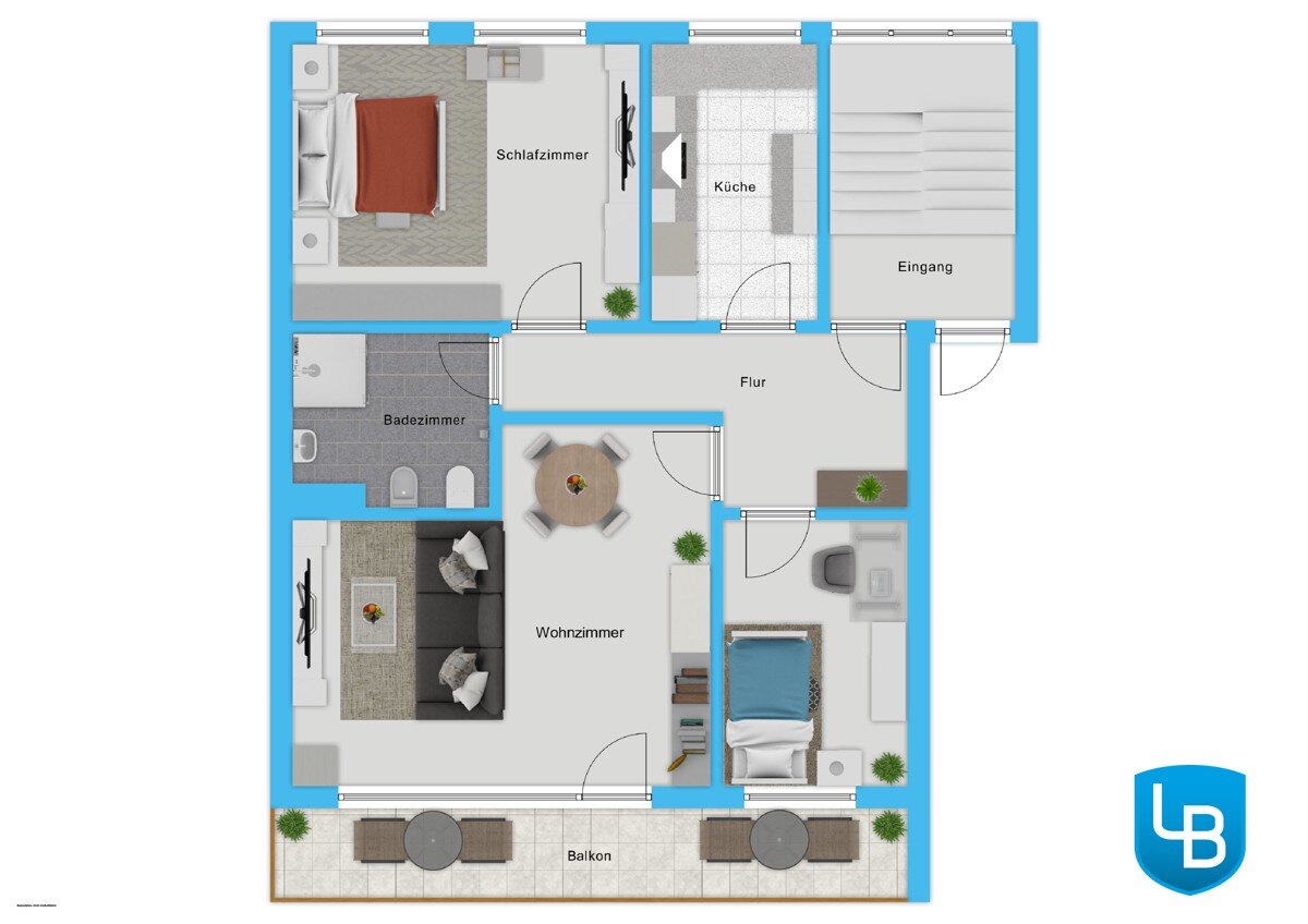 Wohnung zum Kauf 195.000 € 3 Zimmer 63,1 m²<br/>Wohnfläche EG<br/>Geschoss Pries Kiel 24159