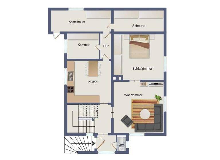 Einfamilienhaus zum Kauf 109.000 € 4 Zimmer 135 m² 347 m² Grundstück Dermbach 36466