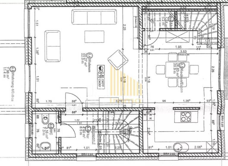 Maisonette zum Kauf 449.000 € 5 Zimmer 116 m² 1. Geschoss Langenberg 14 Echternacherbrück 54668