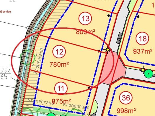 Grundstück zum Kauf 93.600 € 780 m² Grundstück Schortens Schortens 26419