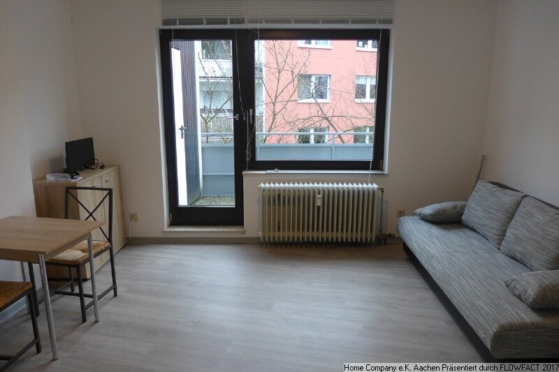 Wohnung zur Miete Wohnen auf Zeit 680 € 2 Zimmer 24 m²<br/>Wohnfläche 01.12.2024<br/>Verfügbarkeit Kaiserplatz Aachen 52062