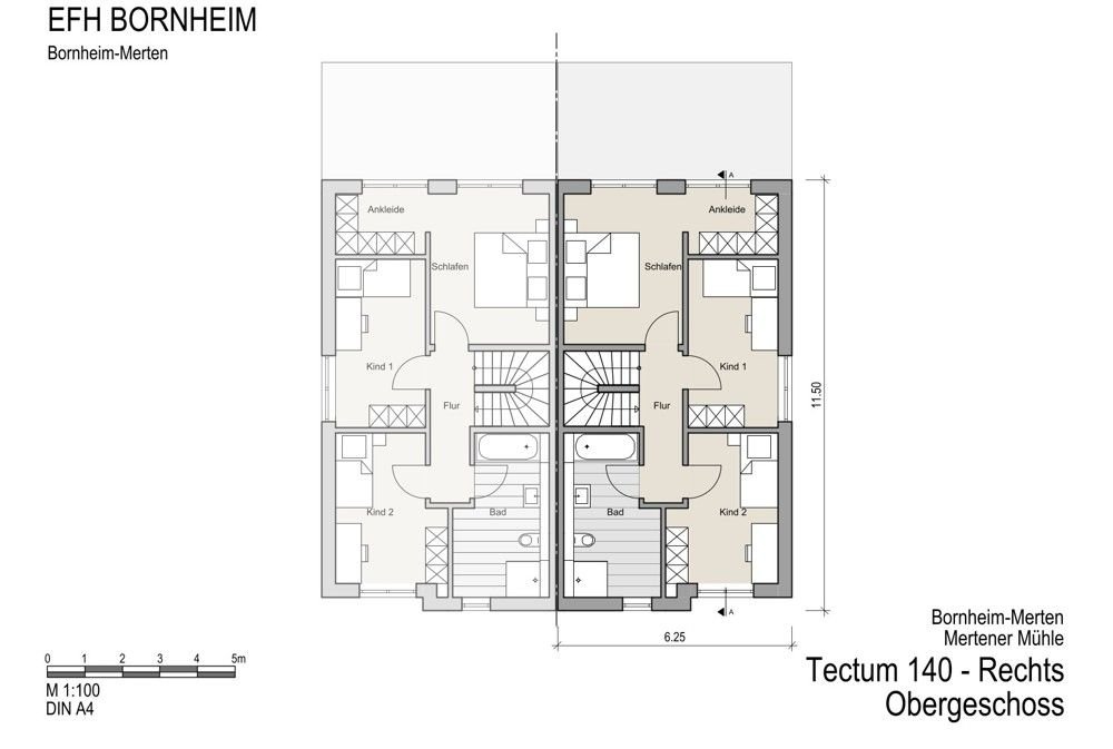 Doppelhaushälfte zum Kauf 438.900 € 5 Zimmer 141 m²<br/>Wohnfläche 350 m²<br/>Grundstück Helmut-Schmidt-Str. 35 Merten Bornheim 53332