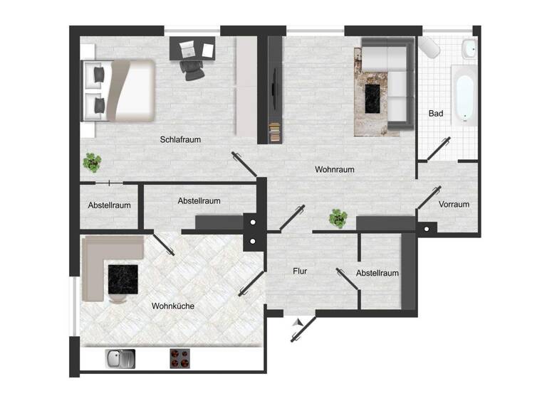 Wohnung zum Kauf 128.800 € 3 Zimmer 83 m² Dahlhausen Bochum 44879