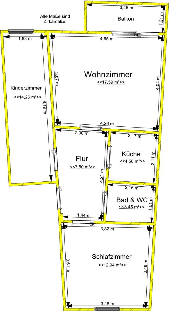 Wohnung zur Miete 365 € 3 Zimmer 62,4 m²<br/>Wohnfläche EG<br/>Geschoss 01.01.2025<br/>Verfügbarkeit Birkenstraße 68 Zoitzbergstraße / Lusan - Birkenstraße Gera 07549