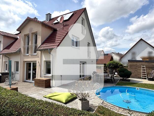 Doppelhaushälfte zum Kauf 495.000 € 4 Zimmer 101,4 m² 341 m² Grundstück Ammersricht Amberg 92224