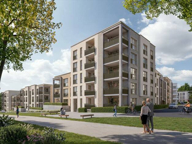 Wohnung zur Miete - Erstbezug 948 € 2 Zimmer 68,7 m² 1. Geschoss frei ab 01.03.2027 Schloßstr. Weitmar Bochum 44795