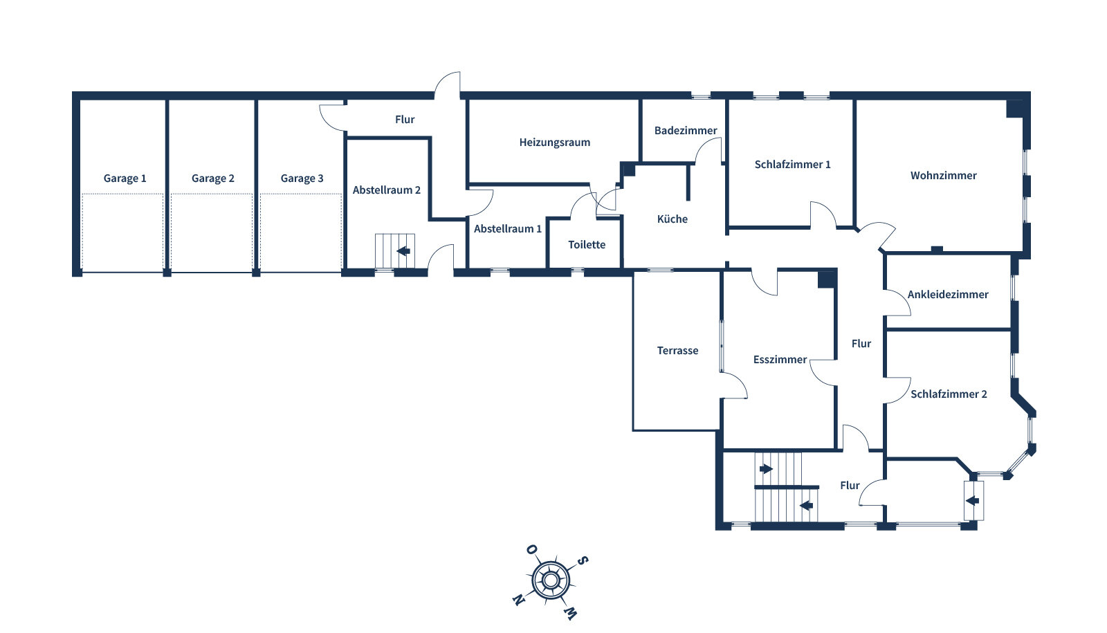 Mehrfamilienhaus zum Kauf 205.000 € 9 Zimmer 269,7 m²<br/>Wohnfläche 4.387 m²<br/>Grundstück Ströhen Wagenfeld 49419