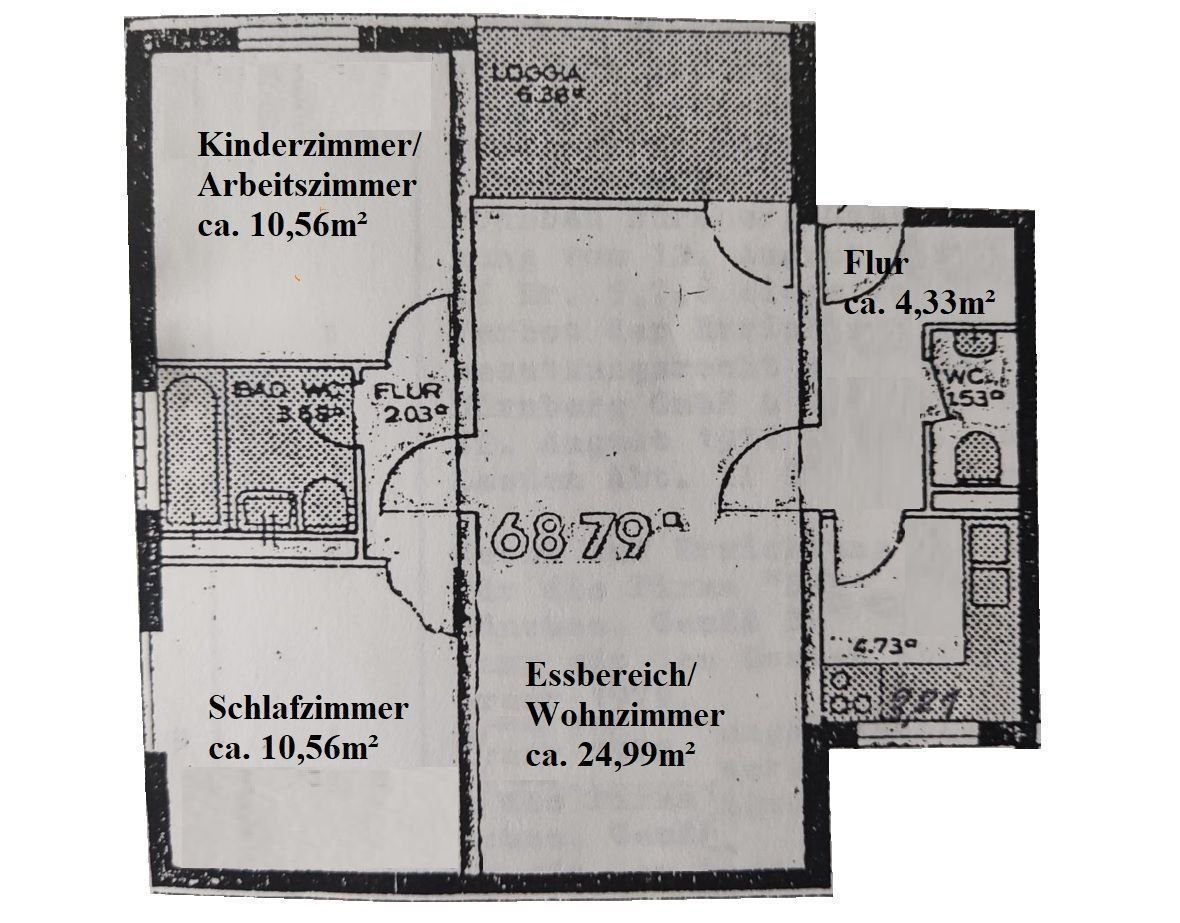 Wohnung zum Kauf 249.000 € 3 Zimmer 69 m²<br/>Wohnfläche 3.<br/>Geschoss Noriker Str. 27 Tullnau Nürnberg 90402