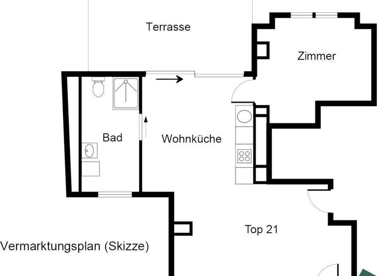 Wohnung zum Kauf - Erstbezug 421.192 € 2 Zimmer 58,7 m² 5. Geschoss Wien 1170
