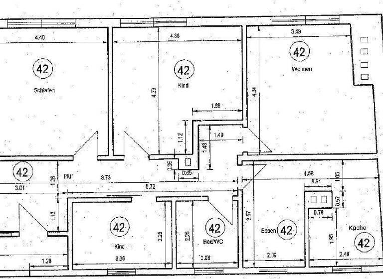 Wohnung zum Kauf provisionsfrei 237.000 € 4 Zimmer 96,3 m² 5. Geschoss Krämpfervorstadt Erfurt 99085