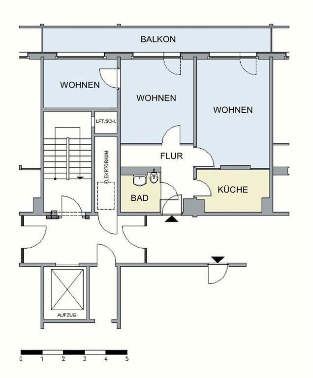 Wohnung zur Miete 444 € 3 Zimmer 62,3 m²<br/>Wohnfläche 8.<br/>Geschoss 01.03.2025<br/>Verfügbarkeit Neustrelitzer Straße 7 g Stadtgebiet Süd Neubrandenburg 17033