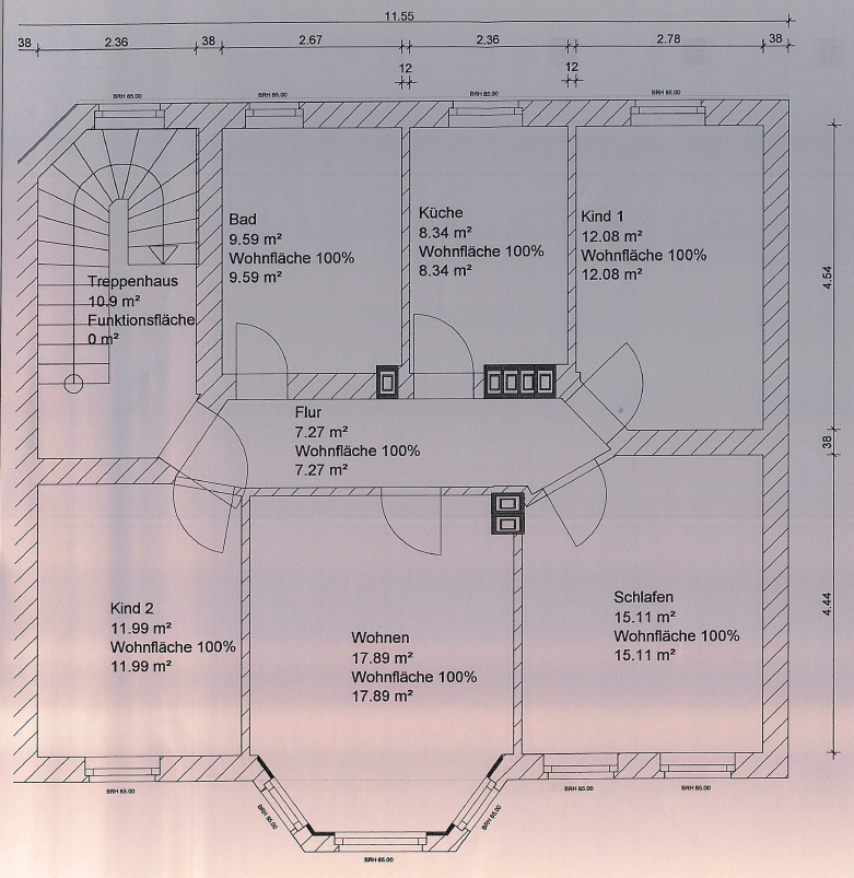 Wohnung zur Miete 590 € 4 Zimmer 84,2 m²<br/>Wohnfläche 2.<br/>Geschoss Fichtestraße / Ambrosiusplatz Magdeburg 39112