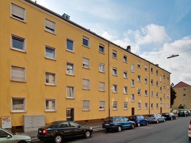 Wohnung zur Miete 598 € 2,5 Zimmer 55,3 m² 3. Geschoss frei ab 13.11.2026 Ludwigstraße 59 Südstadt Fürth 90763