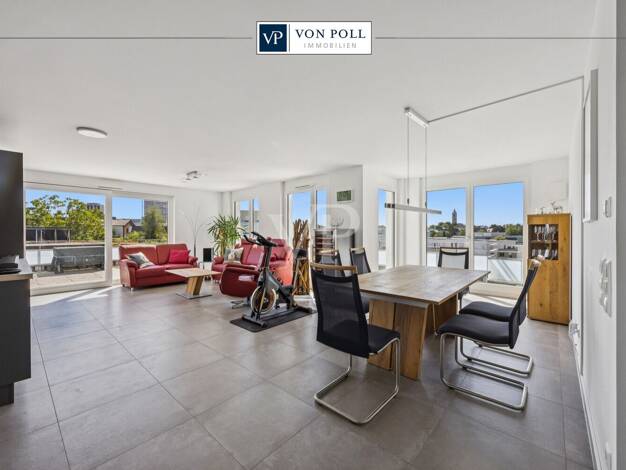 Penthouse zur Miete 1.900 € 3,5 Zimmer 112,1 m² 4. Geschoss Leonberg Leonberg 71229