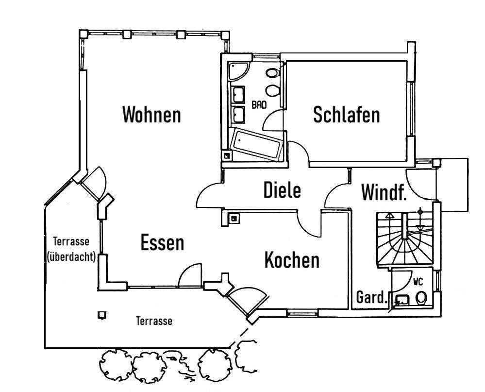 Immobilie in Hemhofen - +++ VERKAUFT 29.10.2025 +++ WOHN(T)RAUM in BESTLAGE ! Geräumiges 2-Familienhaus mit 6 Zimmern / 3 Bädern - Bild 2