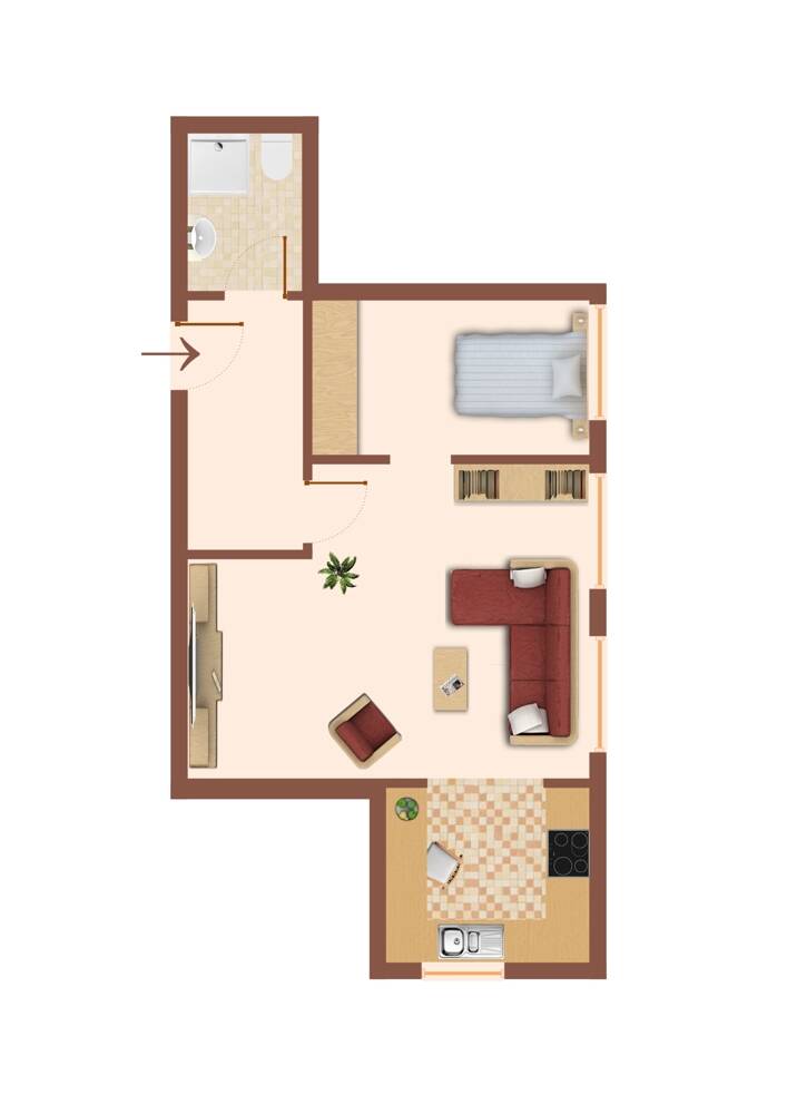 Wohnung zum Kauf 158.000 € 2 Zimmer 54 m²<br/>Wohnfläche EG<br/>Geschoss Dorum Wurster Nordseeküste Dorum 27639
