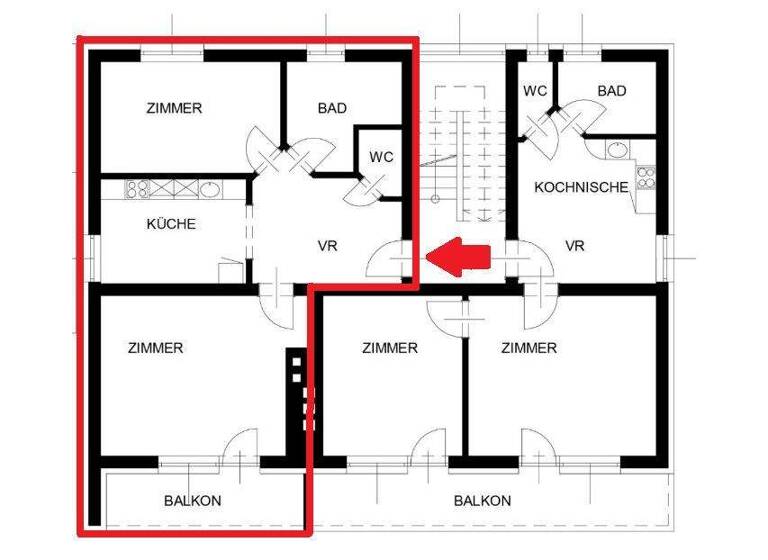 Wohnung zur Miete 613 € 2 Zimmer 66 m² 3. Geschoss Lendorferstrasse 9 Spittal an der Drau 9800