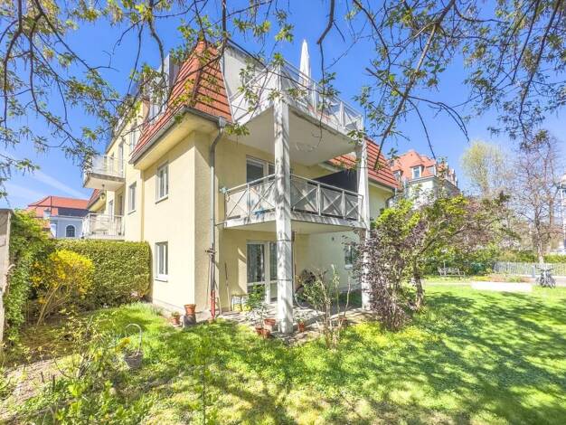 Wohnung zum Kauf provisionsfrei 211.000 € 2 Zimmer 64,7 m² EG Dornblüthstraße 26 a Striesen-Ost Ortsamtsbereich Blasewitz 01277