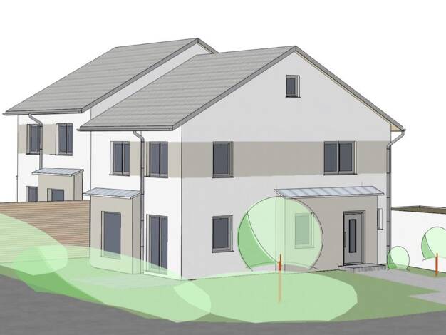 Doppelhaushälfte zum Kauf - Erstbezug provisionsfrei 590.000 € 5 Zimmer 119,6 m² 304 m² Grundstück Blütenstraße Schnaittach Schnaittach 91220