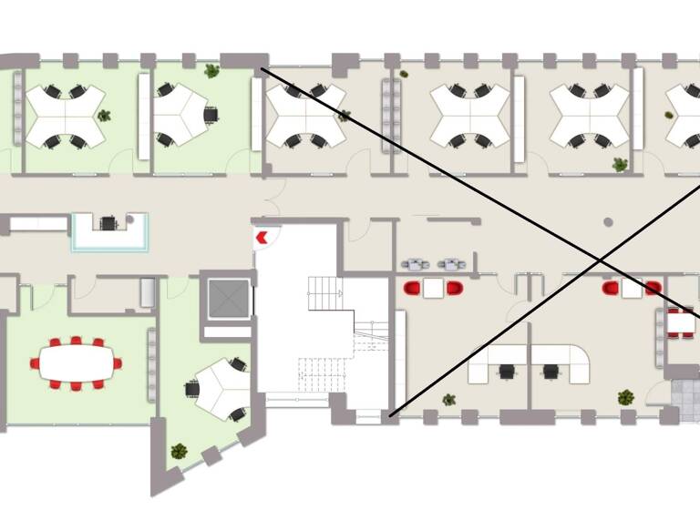 Büro zur Miete 11,50 € 162 m² Bürofläche Coesfeld 48653