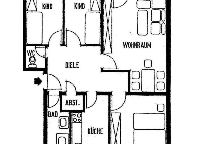WG-Zimmer zum Kauf 158.500 € 4 Zimmer 82,5 m² 3. Geschoss Lotte 49504