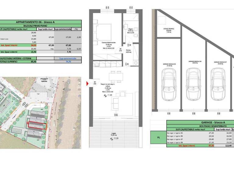 Wohnung zum Kauf 260.000 € 2 Zimmer 69,4 m² 1. Geschoss Via Castellana 7 Soiano del Lago 25080