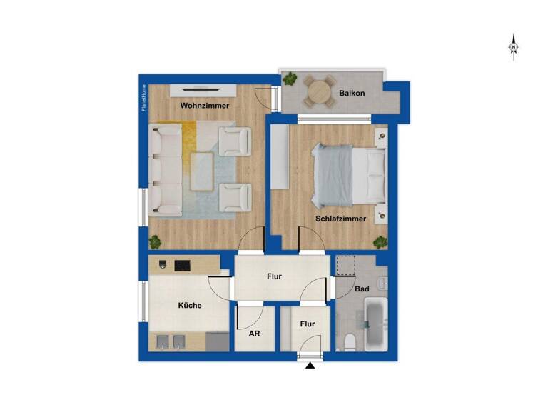 Wohnung zum Kauf 89.000 € 2 Zimmer 58 m² 8. Geschoss Rendsburg 24768