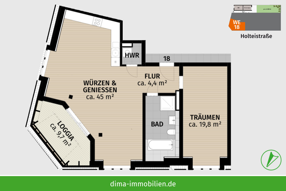 Wohnung zur Miete 1.100 € 2 Zimmer 83,7 m²<br/>Wohnfläche 4.<br/>Geschoss 15.02.2025<br/>Verfügbarkeit William-Zipperer-Straße 17a Altlindenau Leipzig 04177