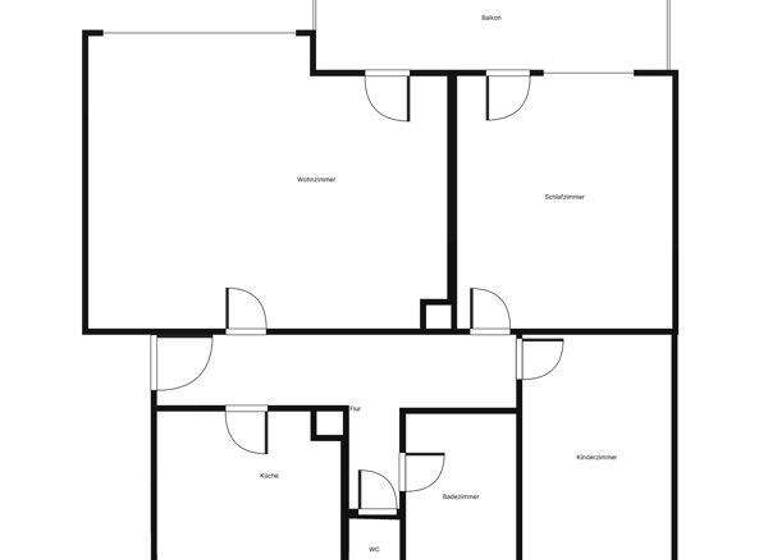 Wohnung zur Miete 728 € 3,5 Zimmer 80 m² 1. Geschoss frei ab 06.06.2026 Leopoldstr. 114 Leopoldshafen Eggenstein-Leopoldshafen 76344