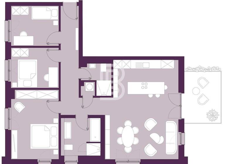 Wohnung zum Kauf - Erstbezug provisionsfrei 799.000 € 4 Zimmer 101 m² 1. Geschoss St. Georgen Freiburg im Breisgau 79111