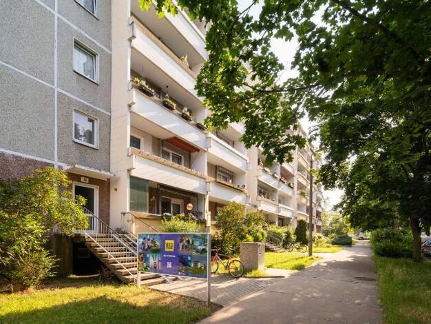 Wohnung zur Miete 270 € 1 Zimmer 34,4 m² EG Uranusstr. 46 Trotha Halle 06118