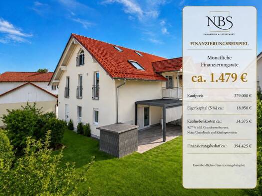 Maisonette zum Kauf 379.000 € 4 Zimmer 125 m² Öd Mehring 84561