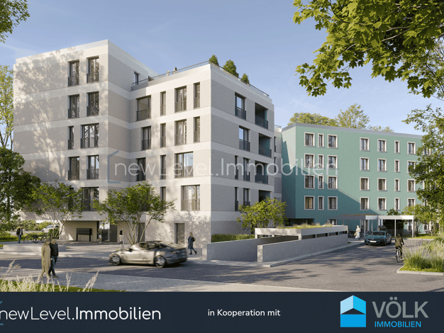 Wohnung zum Kauf - Erstbezug provisionsfrei 562.020 € 4 Zimmer 96,9 m² 1. Geschoss Ludwigsfeld Neu-Ulm 89231