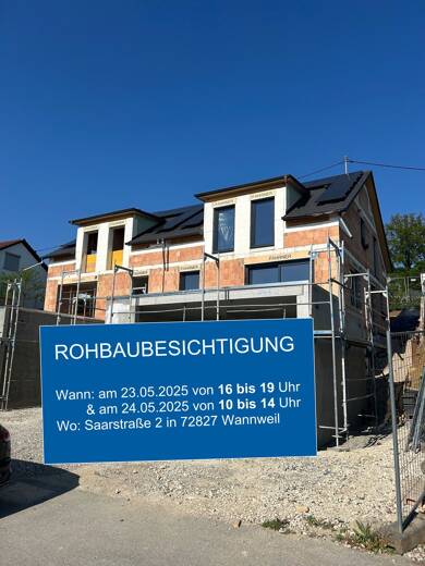 Haus zum Kauf provisionsfrei 742.000 € 6 Zimmer 170 m² 297 m² Grundstück Wannweil 72827