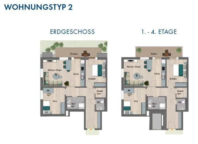 Wohnung zum Kauf provisionsfrei 311.600 € 3 Zimmer 77,9 m²<br/>Wohnfläche EG<br/>Geschoss ab sofort<br/>Verfügbarkeit Columbiastr. 18 Bad Kissingen Bad Kissingen 97688