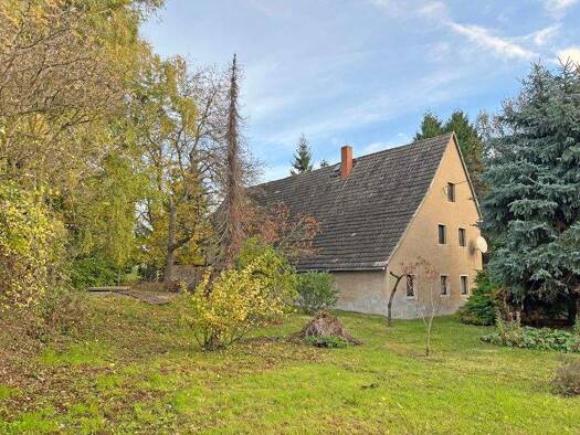 Haus zum Kauf 98.000 € 5 Zimmer 100 m² 2.450 m² Grundstück frei ab sofort Ernst-Thälmann-Straße 9 Lonnewitz Oschatz 04758