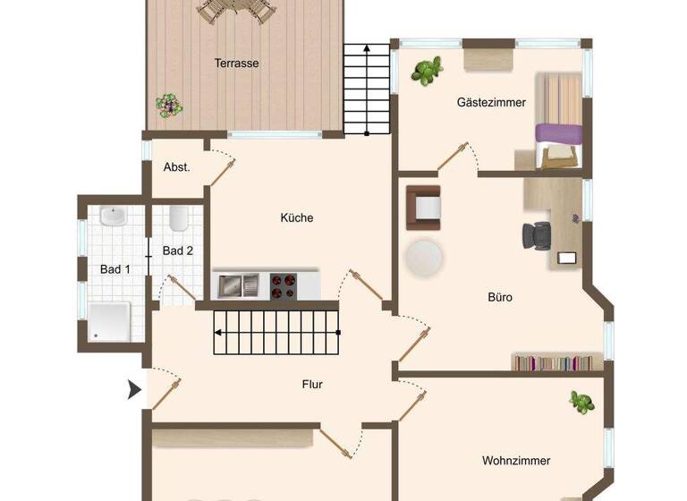 Einfamilienhaus zum Kauf 349.000 € 5 Zimmer 205 m² 446 m² Grundstück Beckum 59269