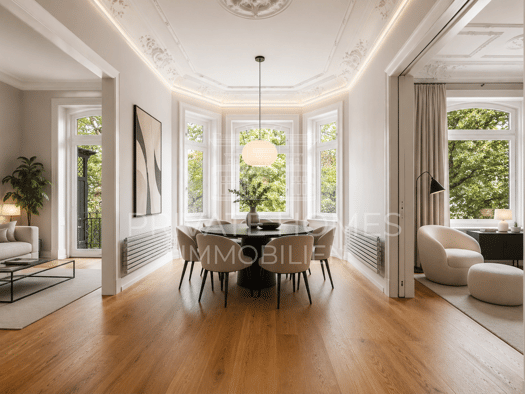 Wohnung zum Kauf 1.690.000 € 5 Zimmer 157,6 m² 2. Geschoss Harvestehude Eimsbüttel 20149