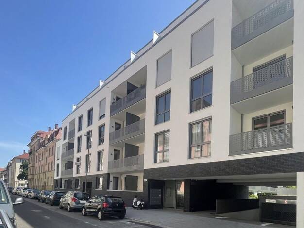 Wohnung zur Miete - Erstbezug 1.570 € 2 Zimmer 86,7 m² Geranienstraße 21 Mühlburg Karlsruhe 76185