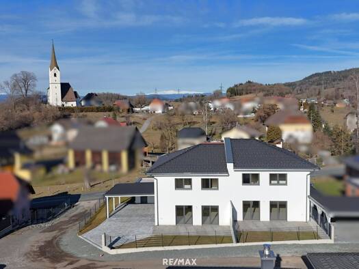 Doppelhaushälfte zum Kauf - Erstbezug 4 Zimmer 131 m² 502 m² Grundstück Maria Saal 9063