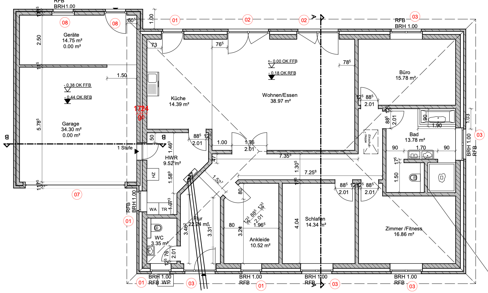 Bungalow zum Kauf provisionsfrei 690.000 € 5 Zimmer 160 m²<br/>Wohnfläche 837 m²<br/>Grundstück Höhneweg 24 Rümmer Groß Twülpstedt 38464