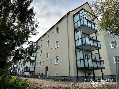 Wohnung zur Miete 430 € 3 Zimmer 50,8 m² EG Rossbachstr. 45 Damaschkestraße Halle 06112