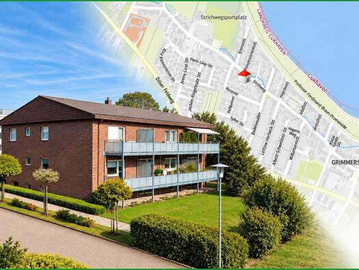 Wohnung zum Kauf 259.000 € 3 Zimmer 66,8 m² Döse Cuxhaven 27476