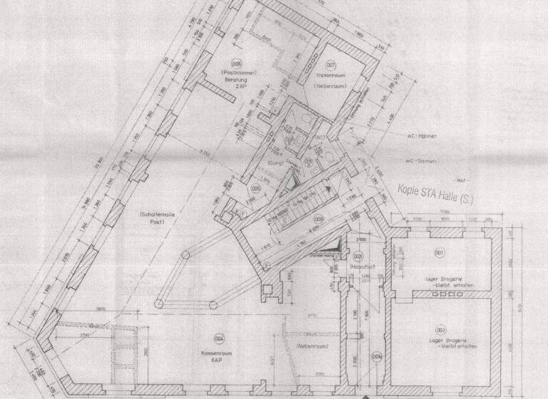 Haus zum Kauf 1.775.000 € 1.000 m² 329 m² Grundstück frei ab sofort Hallorenring 1 Innenstadt Halle (Saale) 06108