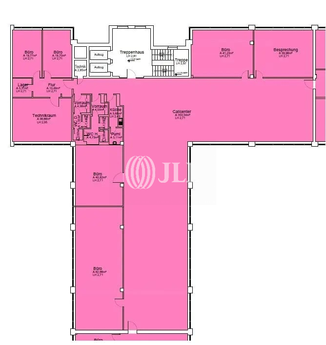 Bürofläche zur Miete provisionsfrei 10 € 3.091,1 m²<br/>Bürofläche Neustadt-Neuschönefeld Leipzig 04315