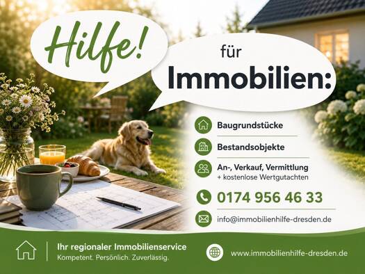 Grundstück zum Kauf 294.000 € 1.380 m² Grundstück Radeberg Radeberg 01454
